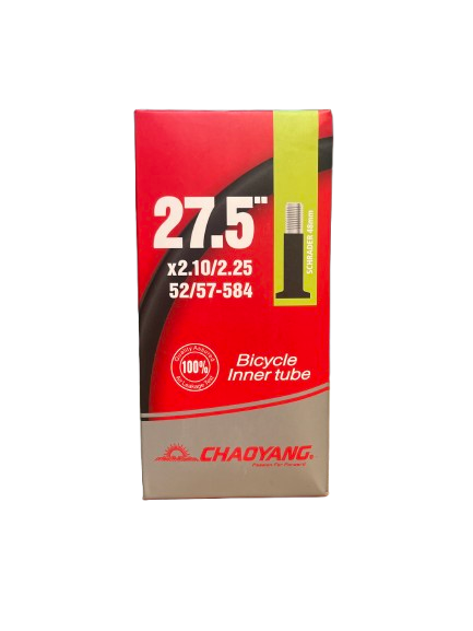 CHAOYANG 27.5 X2X10/2X25 52/57-584 İÇ LASTİK AV 48 KALIN SİBOP KUTULU - 1