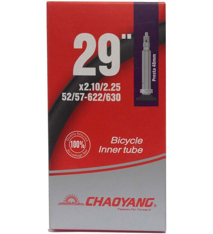 CHAOYANG İÇ LASTİK 29X2.10/2.25 FV 48MM İNCE SİBOP KUTULU - 1