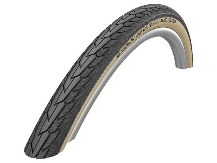 SCHWALBE DIŞ LASTİK 700X35C ROAD CRUISER ( 3 FAKTÖR PATLAMAYA DİRENÇLİ ) AMBER YANAK K-GUARD - 1