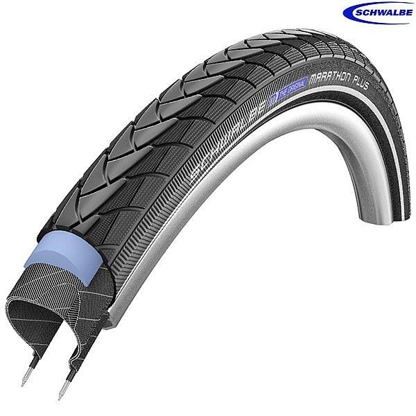 SCHWALBE DIŞ LASTİK 700x38C MARATHON PLUS SMARTGUARD TELLİ - 1