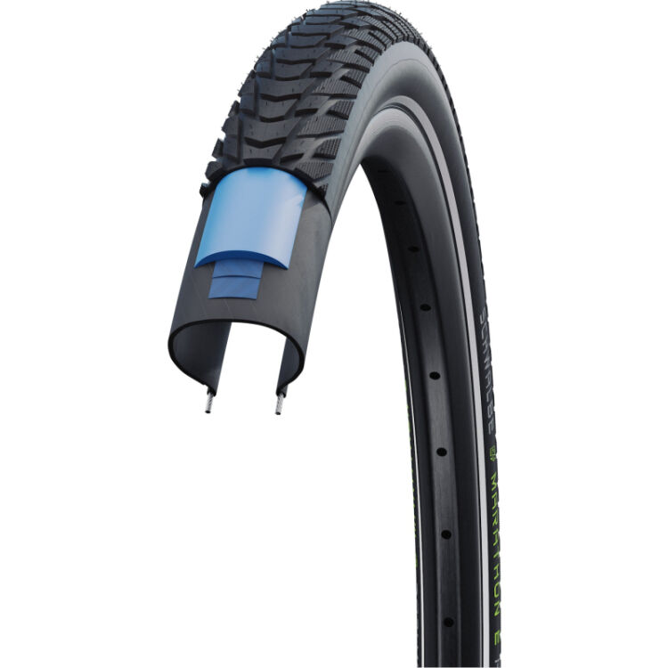 SCHWALBE DIŞ LASTİK 700x38C MARATHON PLUS TOUR PERF SMARTGUARD TWİNSKİN - 1