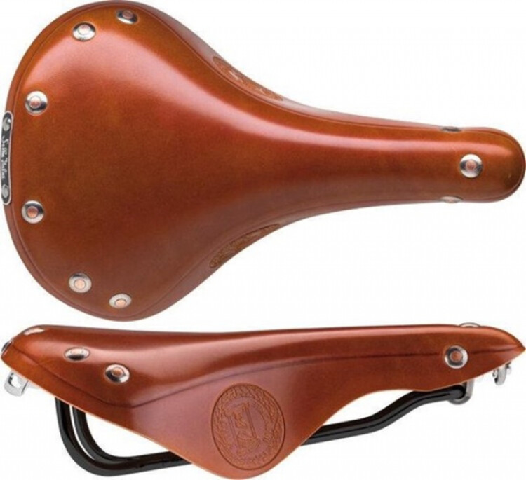 Selle Italia Epoca Vintage Deri Sele KAHVERENGİ - 1