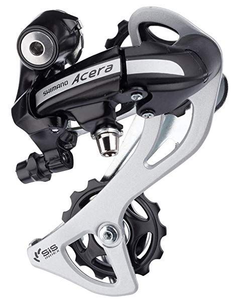 Shimano Arka Aktarıcı 7/8Vites Acera RD-M360-L Uzun Bacak Siyah.	 - 1