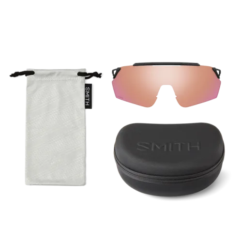 SMITH RUCKUS GÖZLÜK - MATTE BLACK (OPAL MİRROR + CONTRAST ROSE LENS) - 4