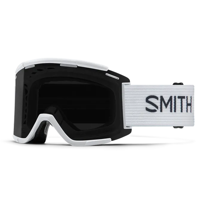 SMITH SQUAD XL MTB GOGGLE GÖZLÜK - WHİTE (SUN BLACK + CLEAR LENS) - 1