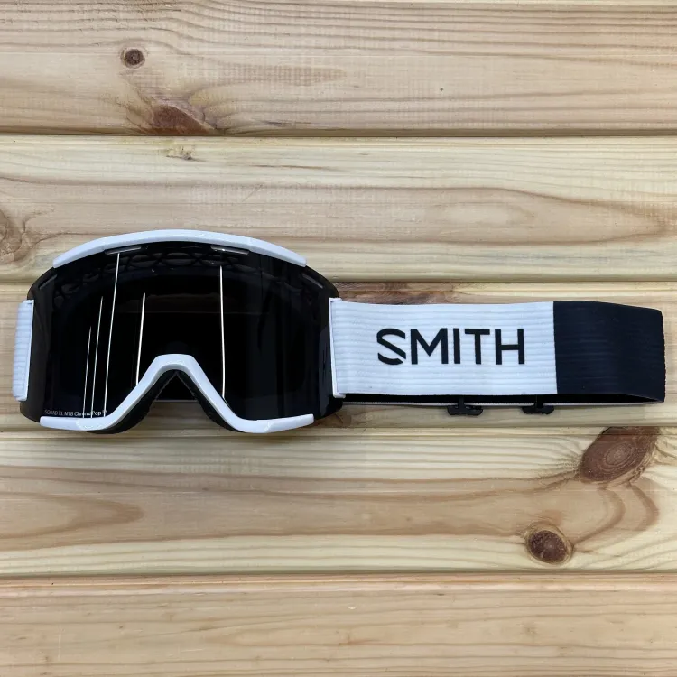 SMITH SQUAD XL MTB GOGGLE GÖZLÜK - WHİTE (SUN BLACK + CLEAR LENS) - 3