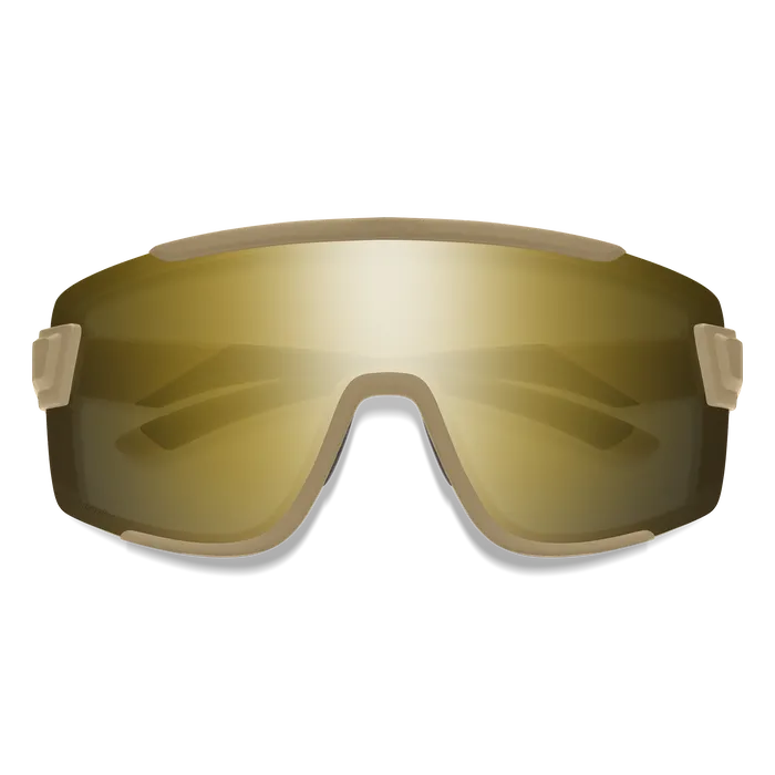 SMITH WILDCAT GÖZLÜK - MATTE SAFARİ BROWN (BLACK GOLD + CLEAR LENS) - 2