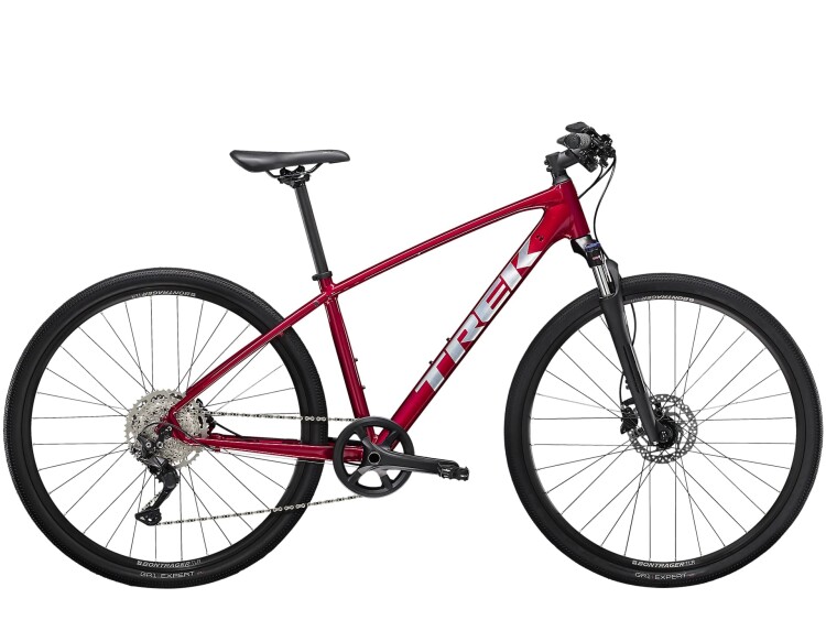 TREK DUALSPORT 3 LADY 28 S BORDO-BEYAZ - 1