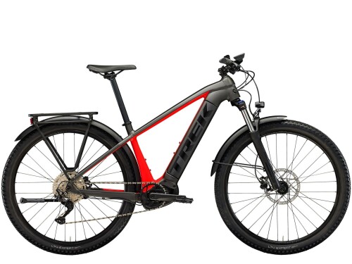 TREK POWERFLY SPORT 4 EQ S -- MAT SİYAH-KIRMIZI - 1